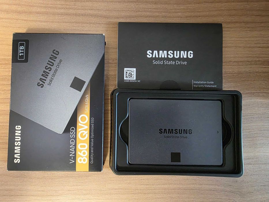 SSD Samsung 860 QVO, 1TB, SATA III, 2.5" - MZ-76Q1T0BW