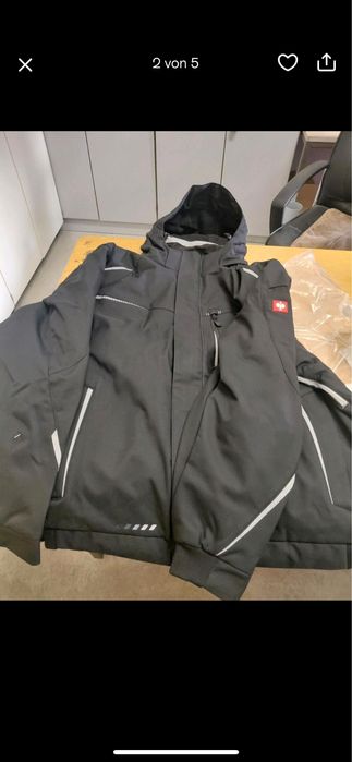 Engelbert Strauss winter softshell jacket 2XL