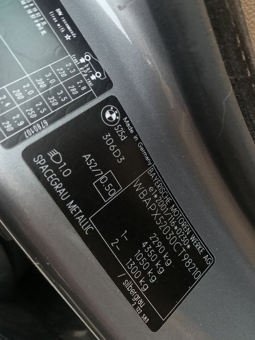 Продаваме на части бмв е61 525д 197кс bmw e61 525d 197hp.