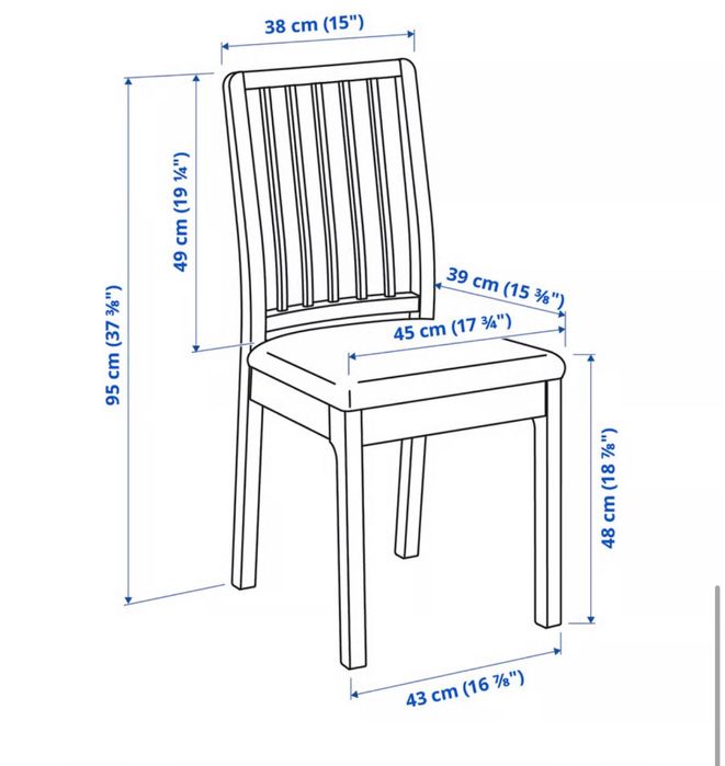 Стулья IKEA “Ekedalen”