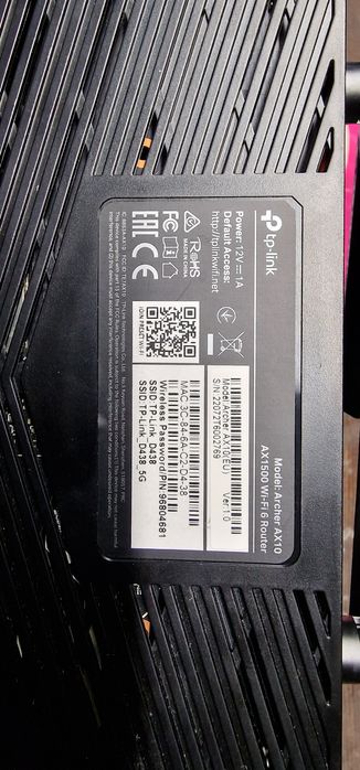 Router TP-Link Archer AX10 wifi 6