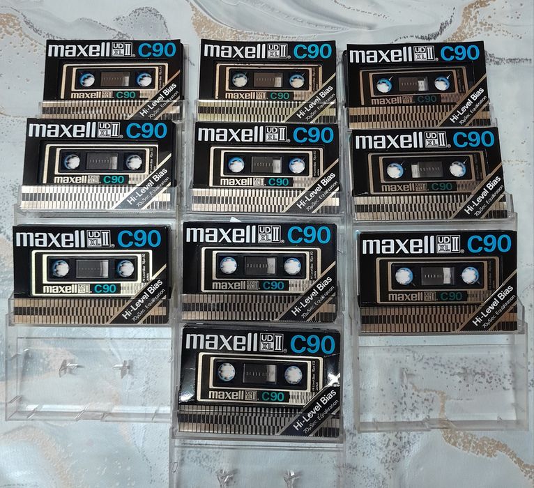 Аудио касети - MAXELL / Златен / - 90 мин. - хром