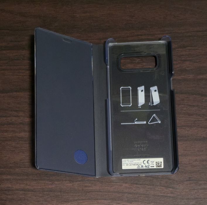 Husa flip smart activa originala Samsung Clear View Standing Cover Galaxy Note 8 N950