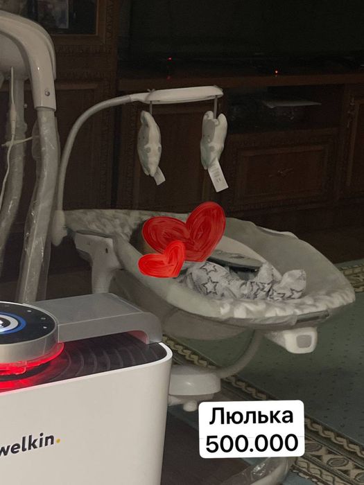 Продам монеж, электронную люльку и коляску