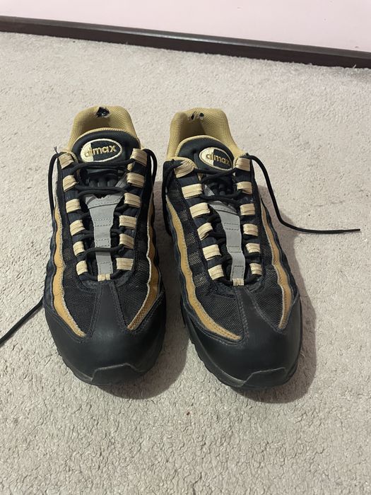 Nike Air Max 95 Black/Wheat — оригинал | Размер 46 (UK 11)