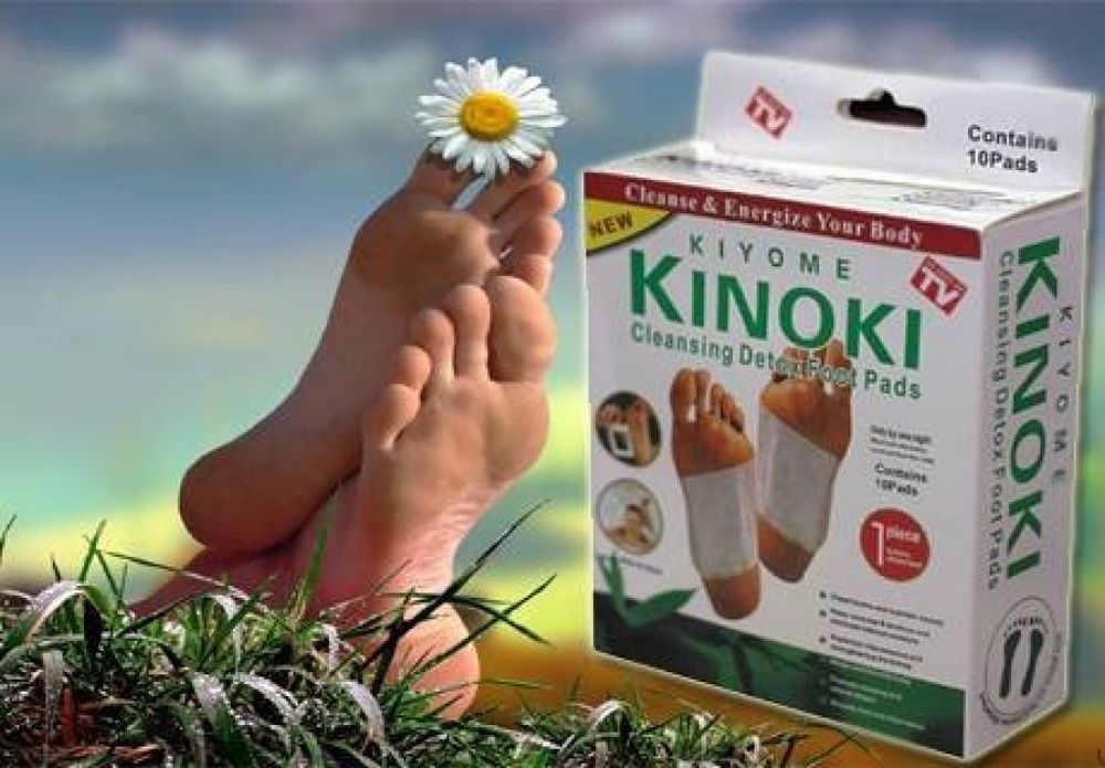 Пластири за детоксикация Kinoki Detox Pads 10 броя
