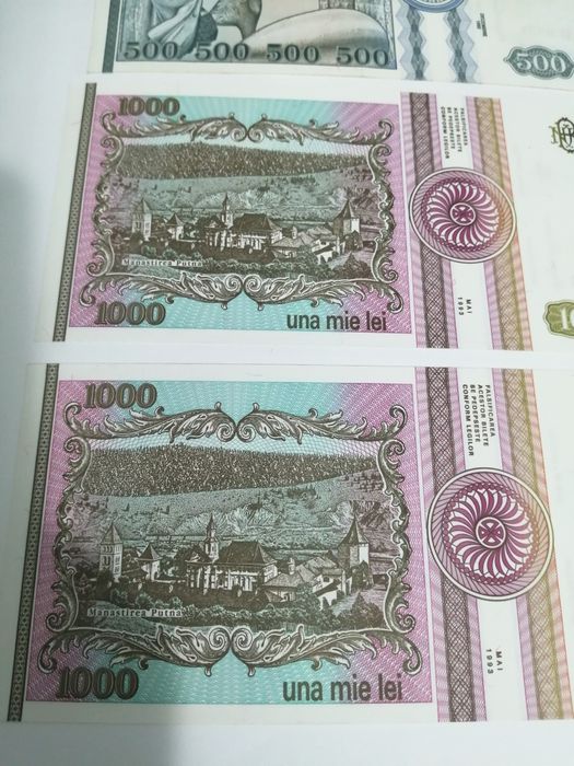Bancnote vechi românia serii consecutive.