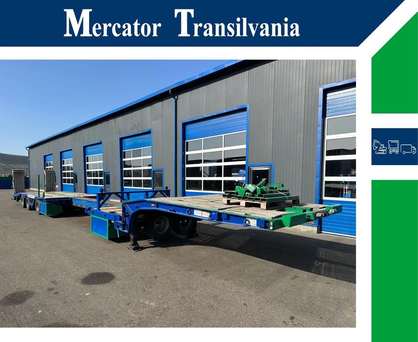 Meusburger MTS- 3 / Extensibil 17.4m  / Axa portanta Trailer Meusburger MTS- 3 / Extensibil 17.4m / Axa portanta