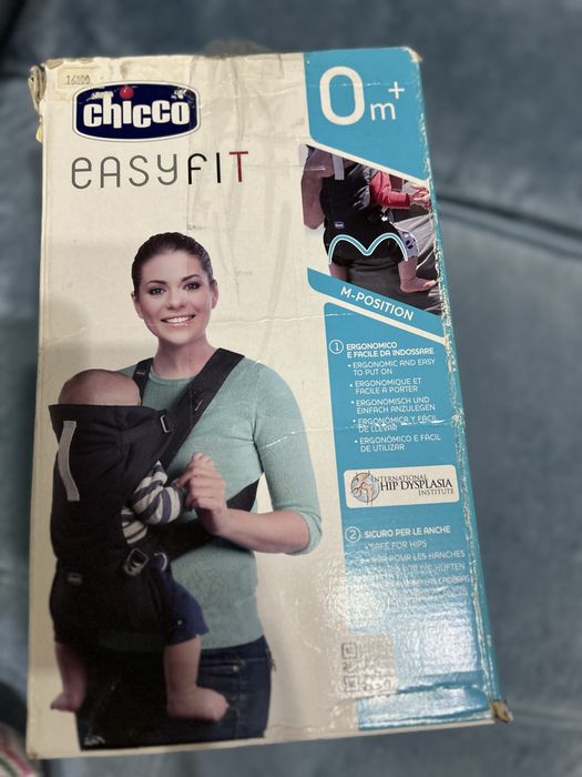 Эрго-рюкзак Chicco EasyFit 0m+ почти новый за 1000 тг