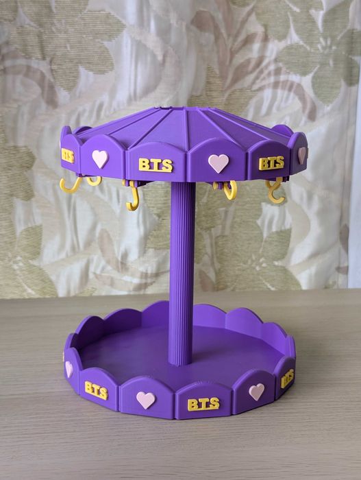 Carusel pentru figurine BT21/BTS – Sweet Hearts