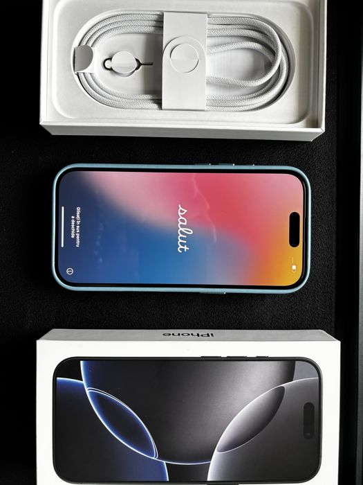 Iphone 16 pro 128gb ,100% sănătate baterie