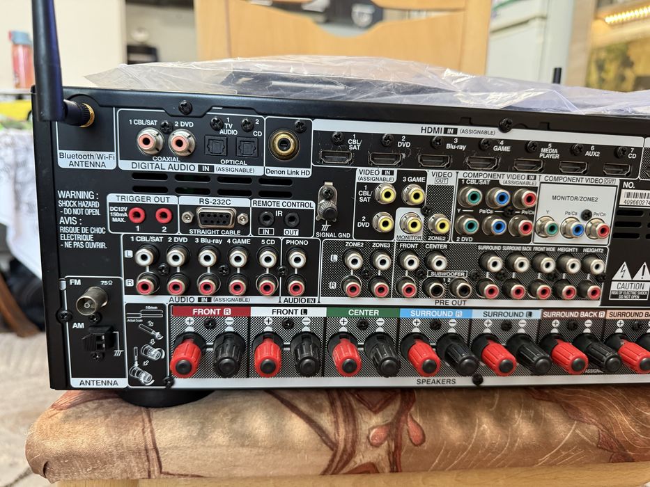 Denon AVR- X4100 Bluetooth Wi-Fi Dolbi atmos