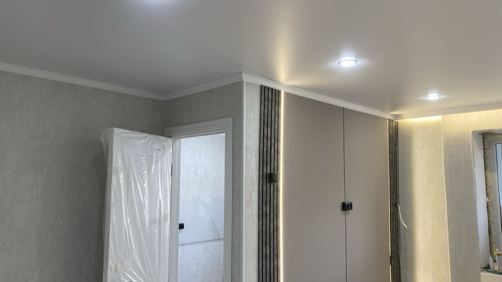 Ремонт под ключ натяжные потолки