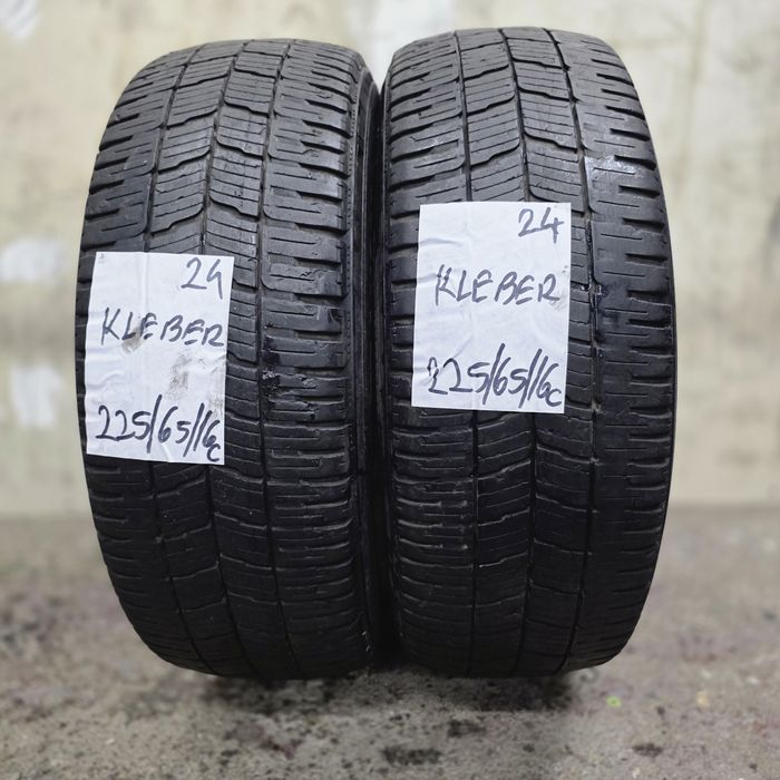 2×225/65/16c M+S.KLEBER 2024 Stare excelenta.