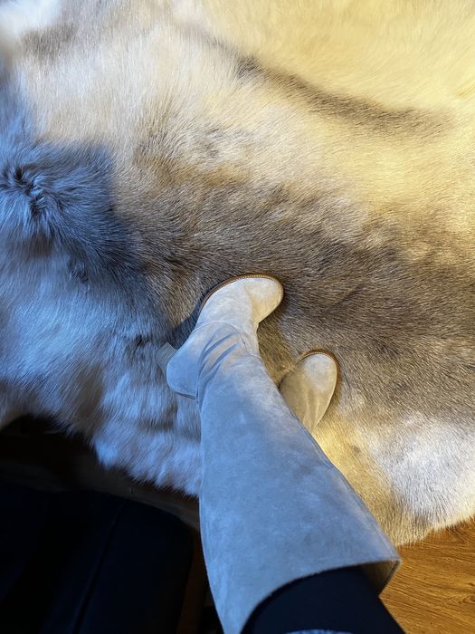 Ghete inalte din piele naturala Fred de la Bretoniere