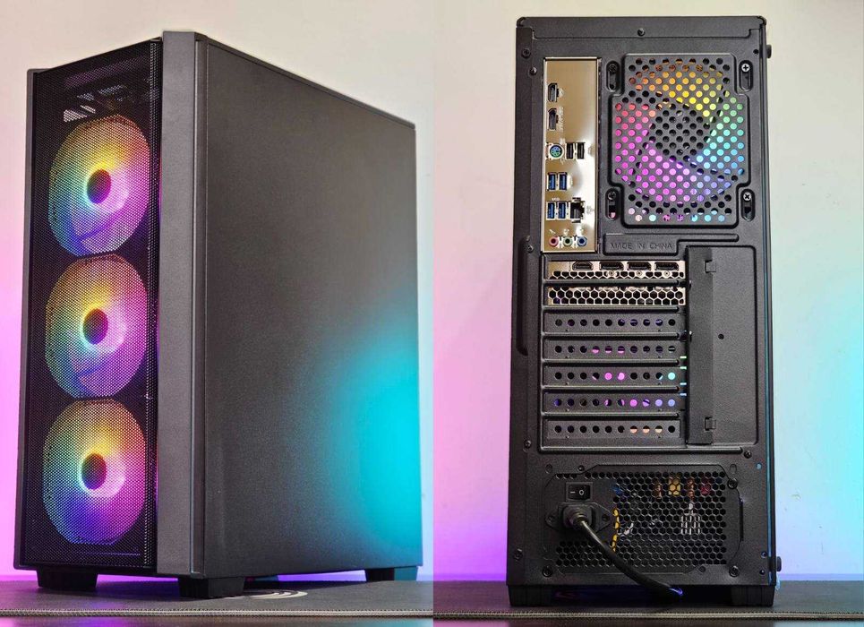 RTX 5060/Ryzen 7-5700X/RAM 32GB/SSD 1TB/Чисто Нов+Гаранция!