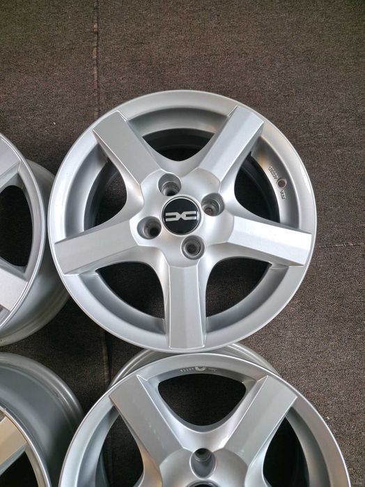 4 Jante Aliaj 4x100 15'' 6.5J ET 35 60.1 - Dedicate Dacia Logan Sandero Dokker NOI !