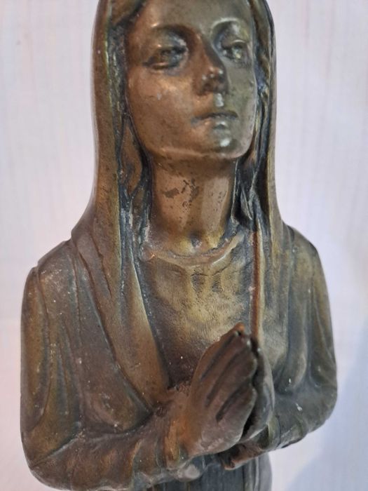 statueta bronz Fecioara Maria 40 cm 3,160 kg