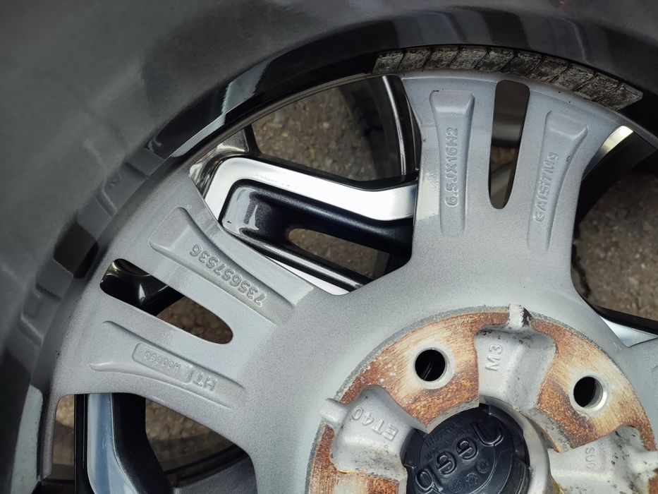 16" оригинални ал. джанти с датчици за Jeep/Fiat/Opel.