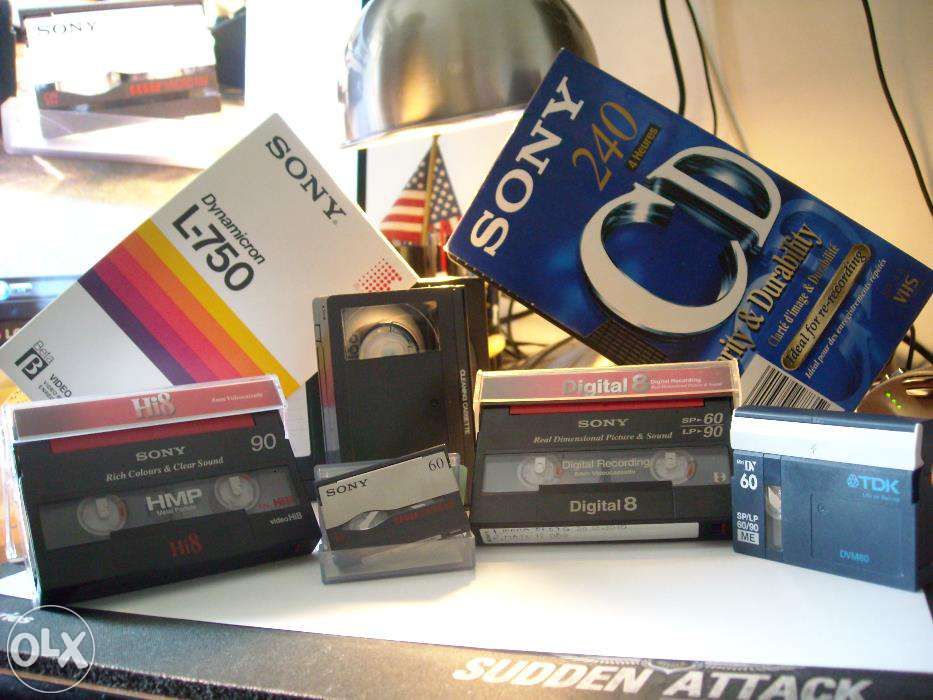 Transfer casete video Vhs , Vhs c , Svhs pe stick/ssd/hdd / 25 lei ora
