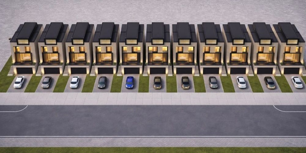 Vând teren intravilan LUX.Pt 10 duplexuri.