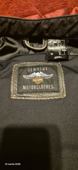 Geaca piele motocicleta Harley Davidson