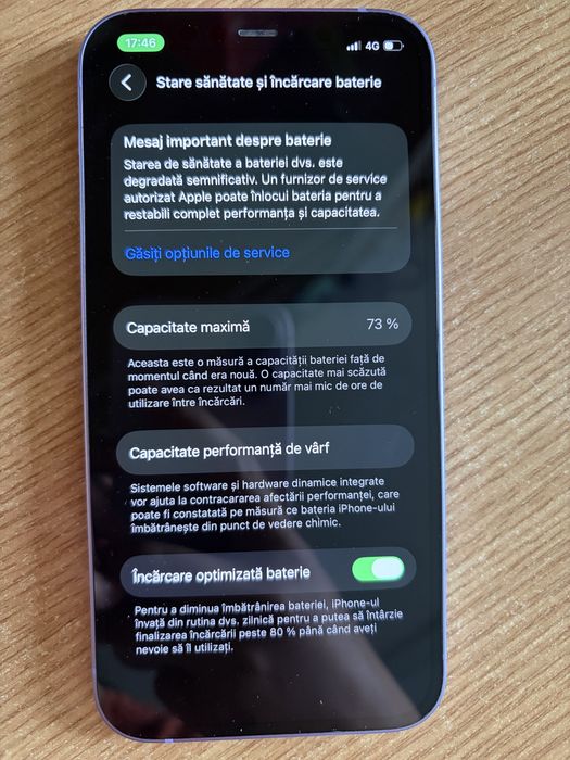 Iphone 12 mov 128 GB, PREȚ BUN/ Full Box