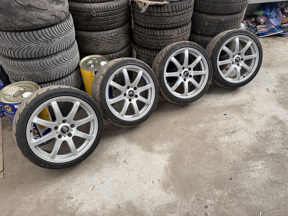 Джанти 17 5x114.3 със семи сликове 215/40/17