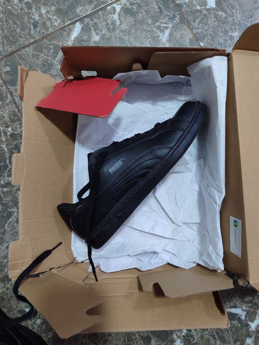 Кожаные кроссовки Puma