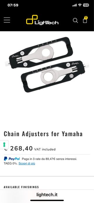 Intinzator lant LighTech Yamaha