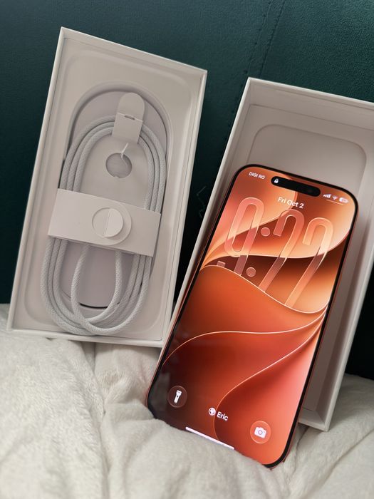 iPhone 17 Pro 256GB – baterie 100% – garanție Apple până la 29.11.2026