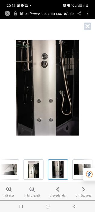 Cabina dus cu hidromasaj