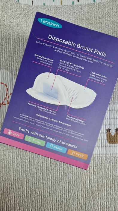 Силиконови предпазители + Подплънки за еднократна употреба - Lansinoh