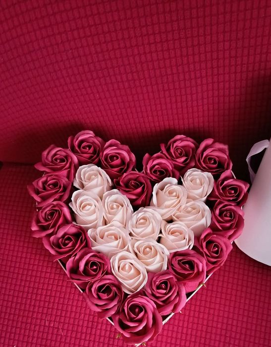 Flori din săpun ușor parfumate