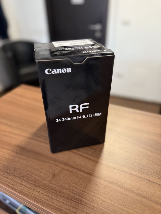Obiectiv Canon RF 24-240mm f4-6.3 IS USM / 0 cadre / Nou - sigilat |