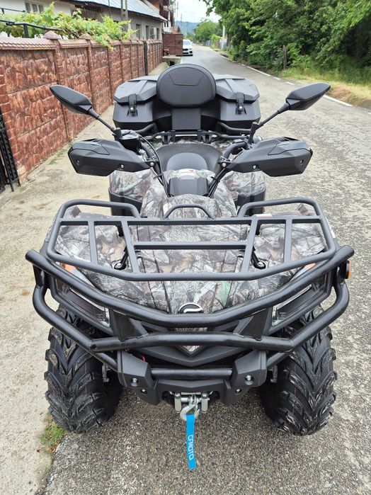 Vând sau schimb Atv Cf Moto 520L cu tractor Fiat 4x4