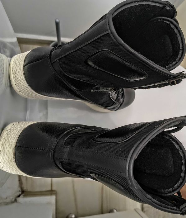 ghete pantof cizme piele moto race chopper Italy Okaz black q Friday