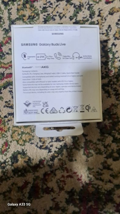 Samsung bezpavadnoy navushnik original 100% garantya