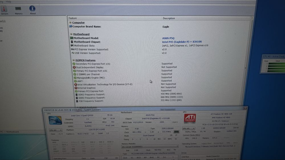 Placa de bază Asus P5Q