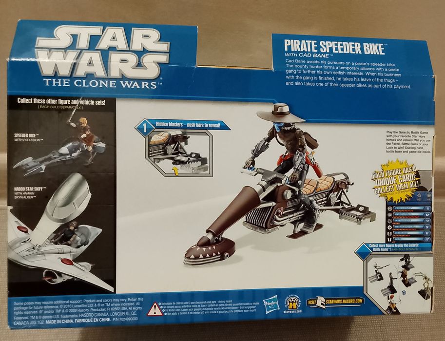 Set Star Wars The Clone Wars 2010 Cad Bane & Pirate Speeder