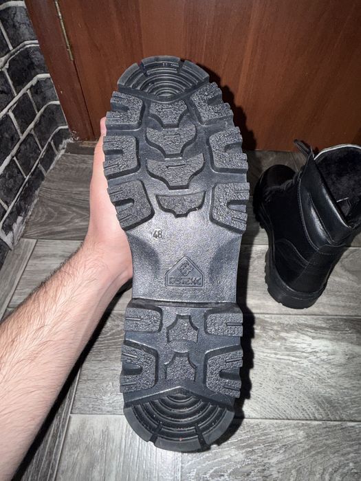 Натуральные зимние берцы