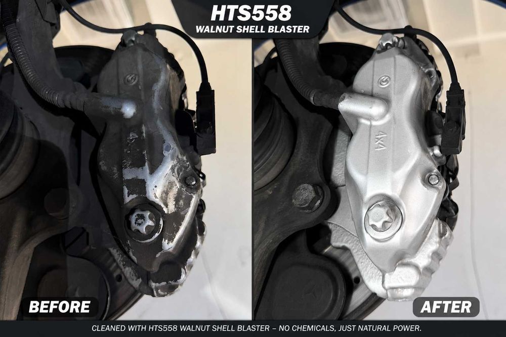 AUTOOL HTS518 Машина за почистване на нагар, клапани с орехови черупки