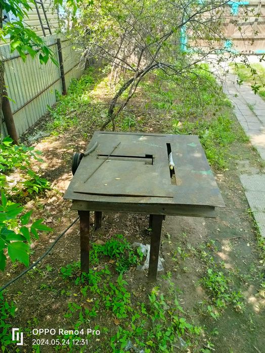 Циркулярка-фуганок самодельный станок