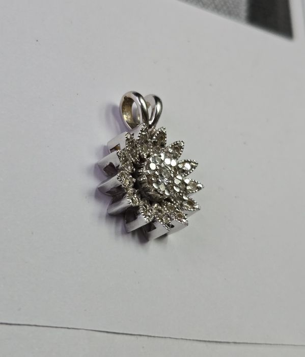 Колие с диаманти 0.45 ct/ 7.58 гр18к