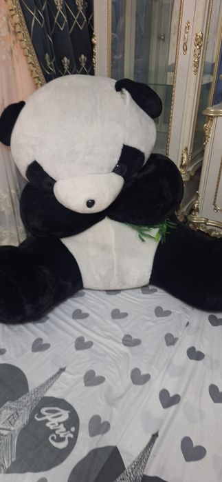 Yumshoq Panda . 1.5metr . Ogirligi taxminam 35 kg.sifatli .