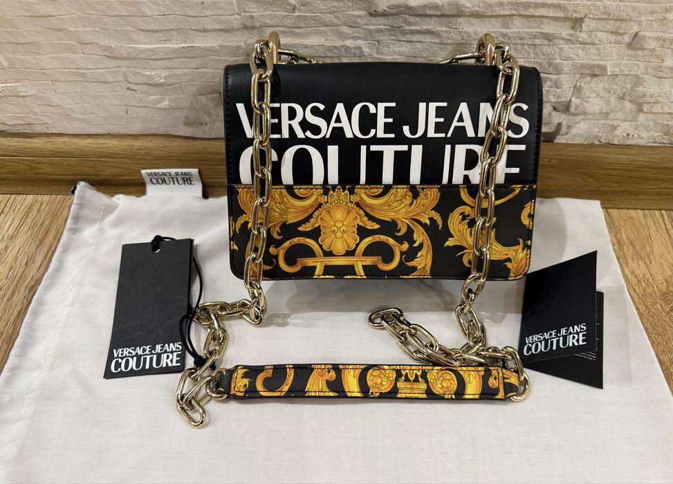 Уникална чанта и колан Versace Jeans Couture, 100% Original