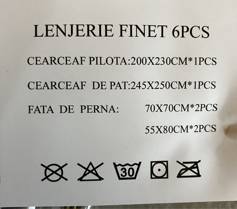 OFERTA 2 Lenjerii de pat  diverse modele