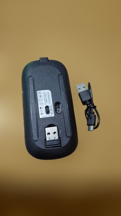 Bluetooth/Блутуут Ултратънка и преносима безжична мишка с акумулаторна