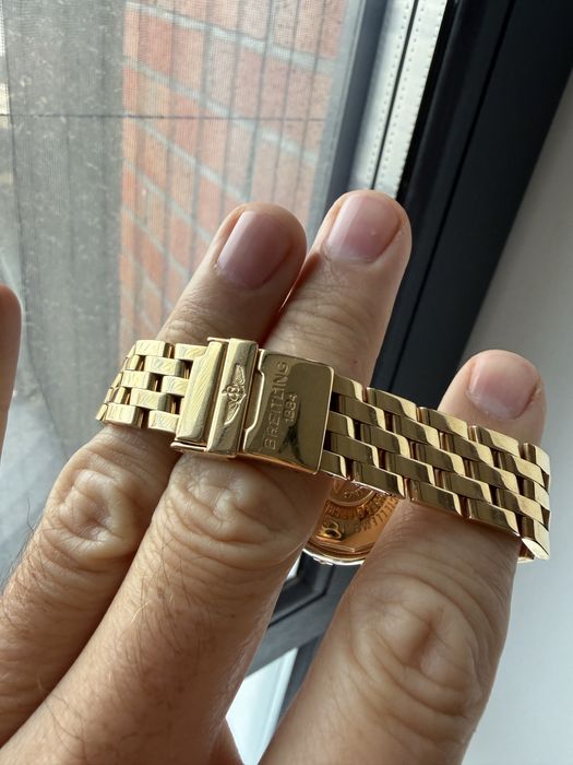 Breitling Starliner fulll GOLD 18k Diamonds