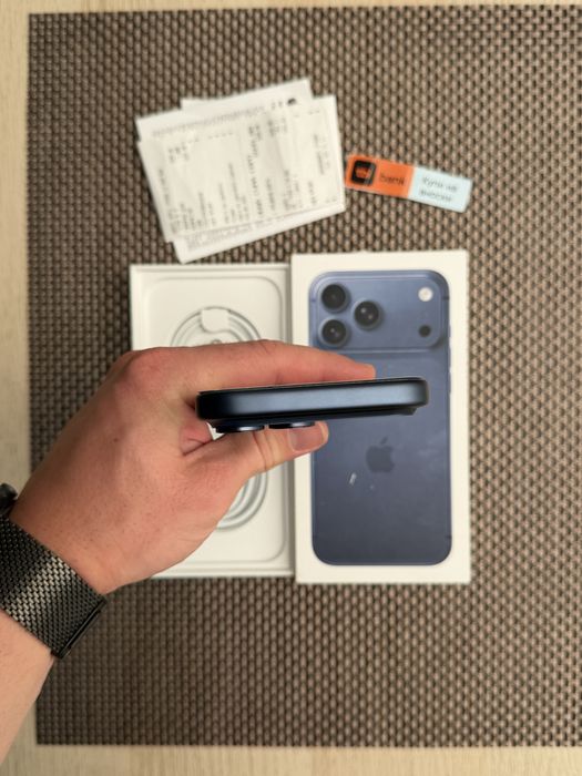 НОВ! 512Gb *ЛИЗИНГ* iPhone 17 Pro Max Deep Blue 24М ГАРАНЦИЯ Айфон